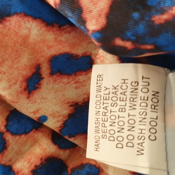 Spicysugar Blue And Pink Dress - Picture 12 of 12